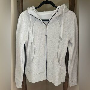 Lululemon Women's Gray Zip-Up Hoodie